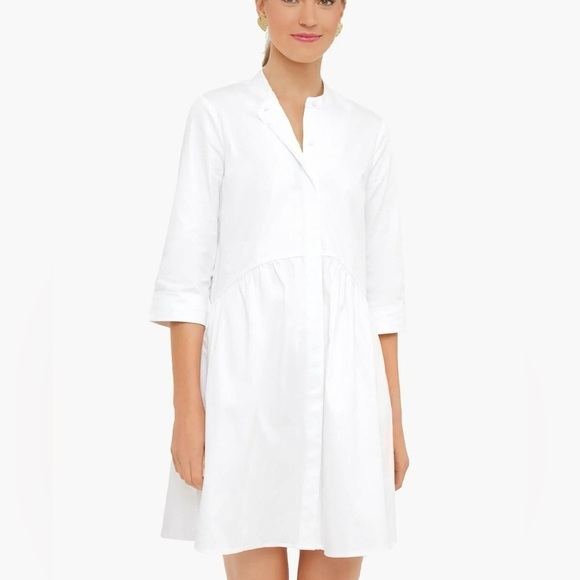 Tuckernuck White Royal Shirt Dress - Picture 3 of 7